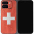 Switzerland Flag Distressed Google Pixel 9 Pro Fold Skin